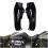 Motorcycle Gloss Black Mid-Frame Air Deflector Hea 11