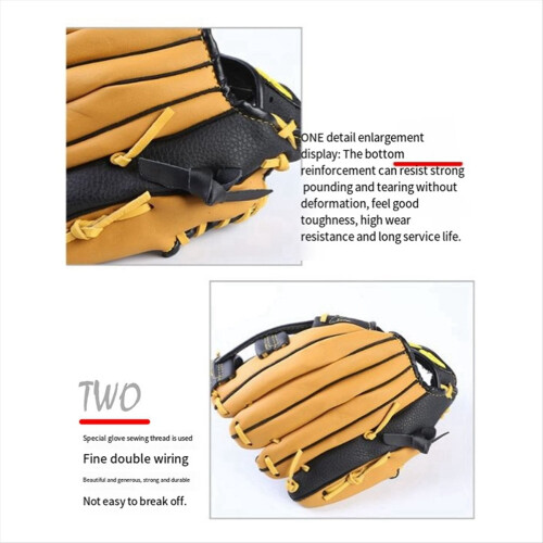 Double Layer Cowhide Baseball Glove, Softball Glov 2