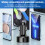5 in 1 Car Auto Charging Plug Adapter LED Digital 6