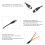 8M Car Video Aviation Spring Line 4-Pin Extension 5