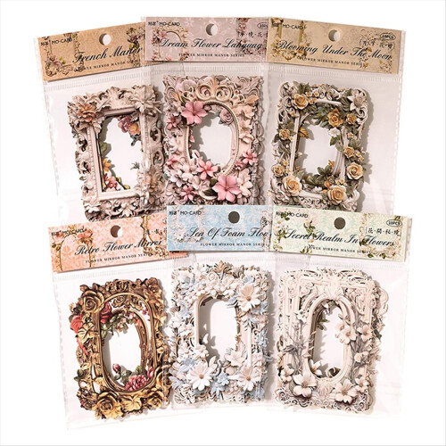 60 Sheets Retro Background Decorative Paper Scrapb