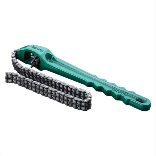 Chain Wrench Tool Adjustable Oil Filter Puller Str 1