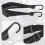 3Pcs Motorcycle Helmet Rope High Retractable Black 8