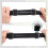 3Pcs Motorcycle Helmet Rope High Retractable Black 4