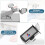 2Pcs Magnetic Seam Guide for Sewing Machine, with 3
