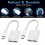 2PCS USB C to USB-C Headphone Charger Adapter, 2-I 7