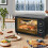 13L Mini Oven Countertop Electric Toaster Oven & Adjustable Temp Timer 8