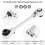Mini 1/4 Inch Double Ended Quick Socket Ratchet Wr 6