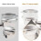 Espresso Dosing Funnel,Aluminum Metal Coffee Funne 3
