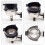 Espresso Dosing Funnel,Aluminum Metal Coffee Funne 11