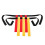 Football Match Training Belt Adjustable Rugby Flag 2