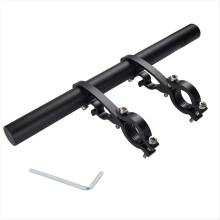 25CM Black Tube Bicycle Handlebar Extender Mountai