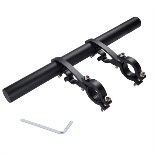 25CM Black Tube Bicycle Handlebar Extender Mountai