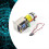 ASME-SQ Servo Magnetic Encoder 70KG Worm Gear Redu 7