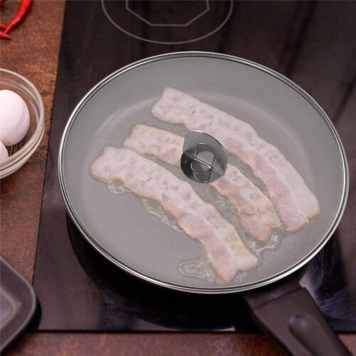 3PCS Splatter Screen for Cooking - Stainless Steel