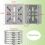2Pcs Universal Wall Mounting Bracket with 6 Loops, 8