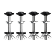4 Pack Toilet Tank To Bowl Bolt Kits Cistern Bolts