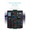5-Channel Audio Mixer with UHF Wireless Microphone 5