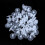 50Sets White Toy Doll Making Craft Joints 20mmx20m 8