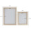 4 Pack Wooden Paper Making Mould Frame, Screen Pri 6