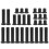 Front &Rear A-Arm Bushing Kit Complete 28Pcs for R 9