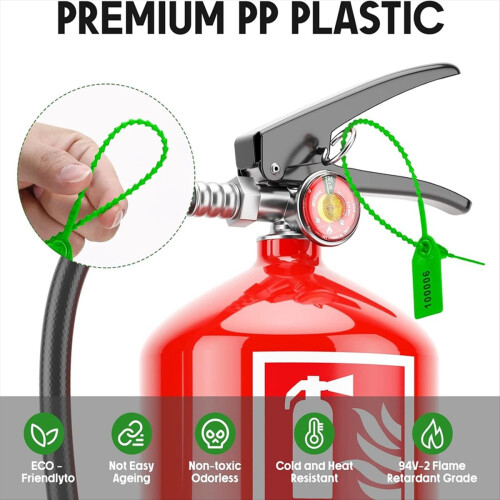 1000 Pcs Plastic Tamper Seals Tags Security Safety 2