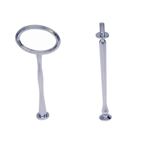5 Wedding Metal 2 Tier Cake Stand Center Handle Ro 1