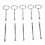 5 Wedding Metal 2 Tier Cake Stand Center Handle Ro 5