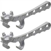 2x Aluminum Drum Wrench,Metal Bucket Opener 5 Gall
