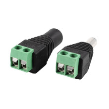 2 plug male and female 5.5 x 2.1 mm DC jack, surve