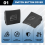 Master Window Switch Button Cover Cap for - C-Clas 5