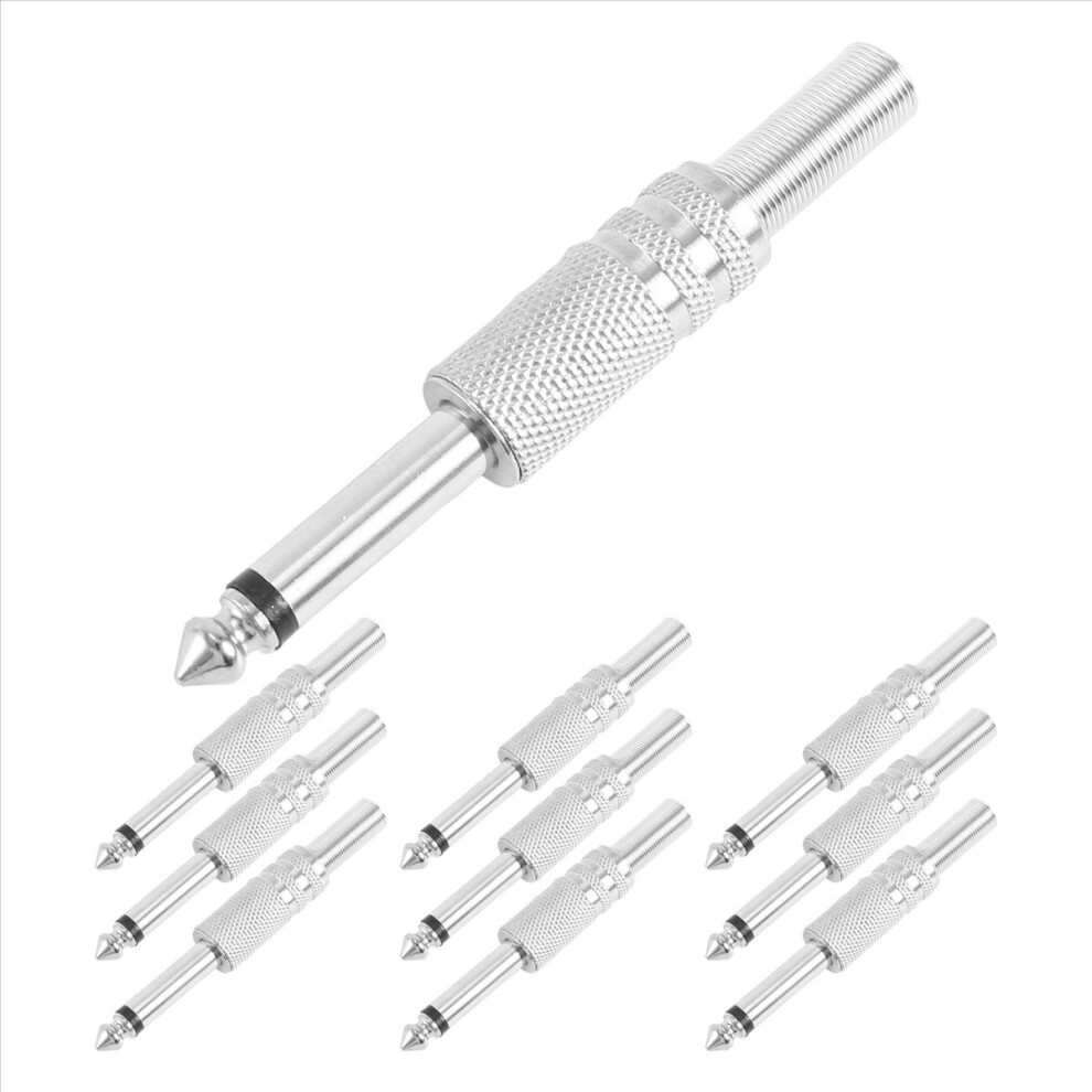 6.35Mm Mono Amplifier Plug 1/4Inch Male Monaural J 4851175653371