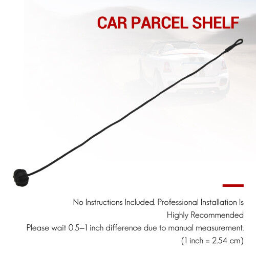2Pcs Hatchback Parcel Shelves Trunk Lid Back Shelf 2