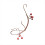 Butterfly Banana Hammock Hanging Fruit Under - 1 w 2