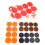 2 Inch Round Color Coding Sticker 10 Assorted Colo 1