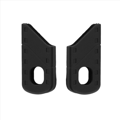 2PCS Universal Bicycle Fixed Gear Rubber Crankset 2