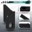 2PCS Universal Bicycle Fixed Gear Rubber Crankset 6