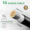 SAE Extension Cable 3FT 10AWG to Quick Disconnect 3