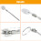 Universal Automotive Maintenance Inspection Mirror 6