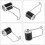 Front Light Bracket Bike Holder for Folding Bicyc 7