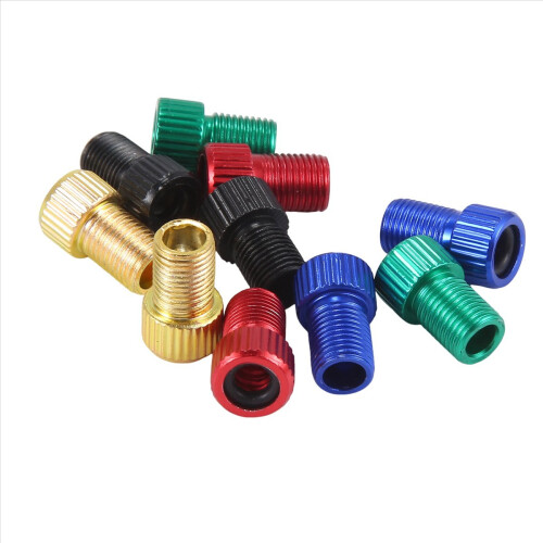 10Pcs Presta To Schrader Valve Adapter Converter M 1