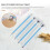 10 Piece Dotting Tools Ball Styluses for Mandala R 6