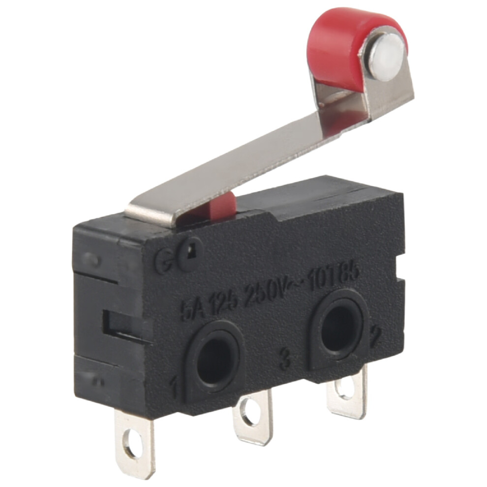 10 Pcs Mini Micro Limit Switch Roller Lever Arm Sp 4851175609071