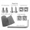 Bicycle Fork Mount Car Roof Rack Quick Release Thr 7