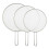 3PCS Stainless Steel Splatter Screen Mesh Pot Lid 1