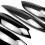Bright Black Headlights Eyebrows Eyelids Cover Eye 7