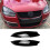 Bright Black Headlights Eyebrows Eyelids Cover Eye 3