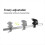 Road Shaped Tubing Frame Clamp Specially Designed 7