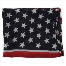 Women Girl Scarves American Flag US Patriotic Them