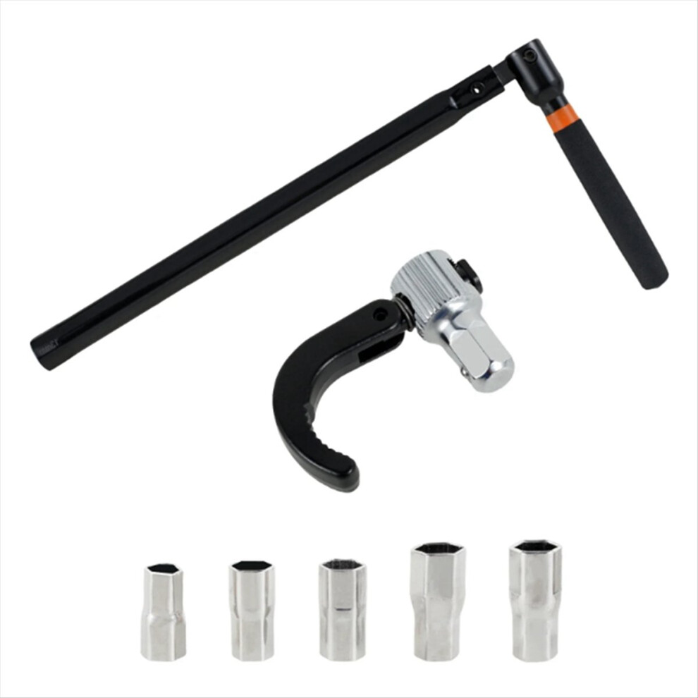 Faucet Wrench Carbon Steel Plumber Socket With 5 S 4851175676677